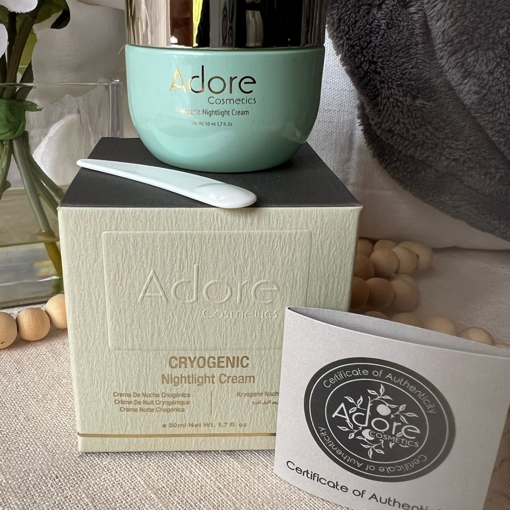 Cryogenic Nighttime Cream - Mint Green